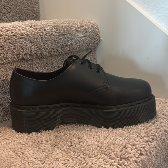 Dr. Martens VEGAN 1461 MONO FELIX PLATFORM SHOES main image 4